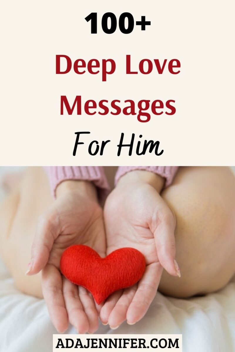 Heartfelt love messages for him