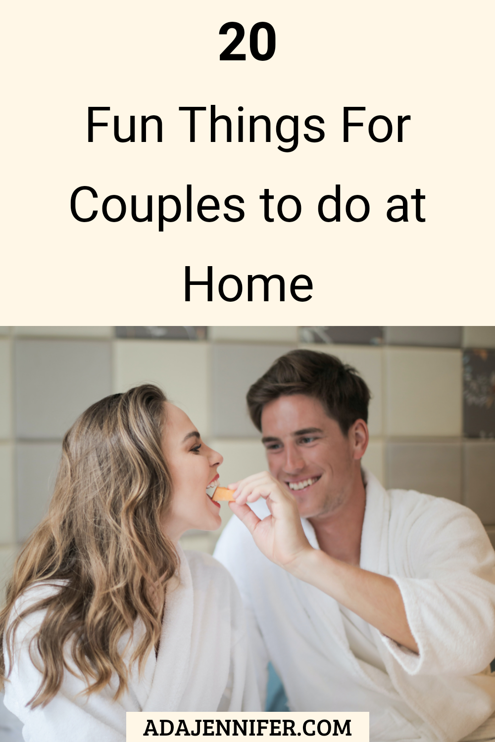 Couple bonding activities at home