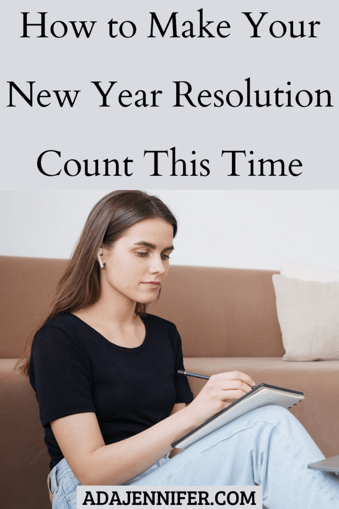 What is your new year resolution