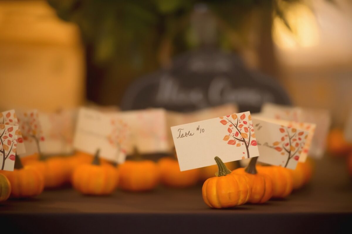 Cheap fall wedding ideas