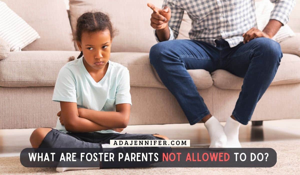 Foster parent rules