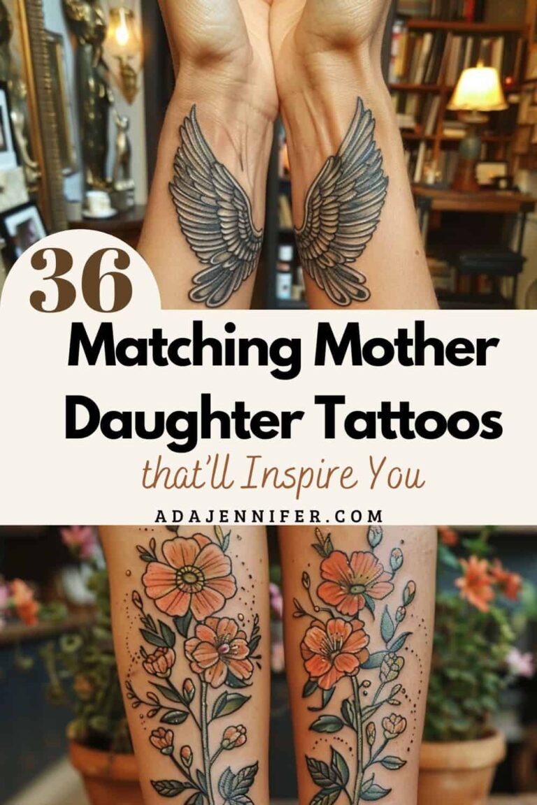 36 Mother Daughter Matching Tattoos- A Mother's Love, Etched in Ink ...