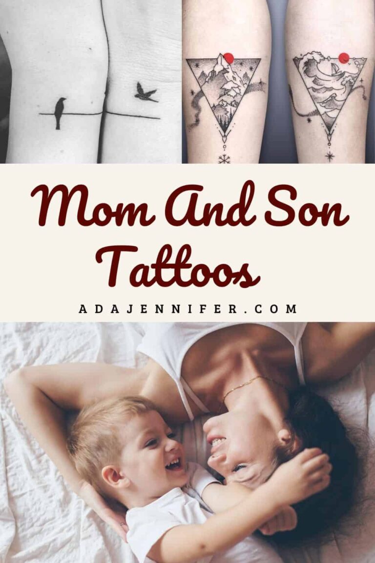 50+ Heartwarming Mom And Son Matching Tattoos— Celebrate Your Bond ...